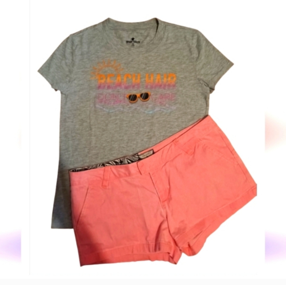 Gray Graphic Tee Only